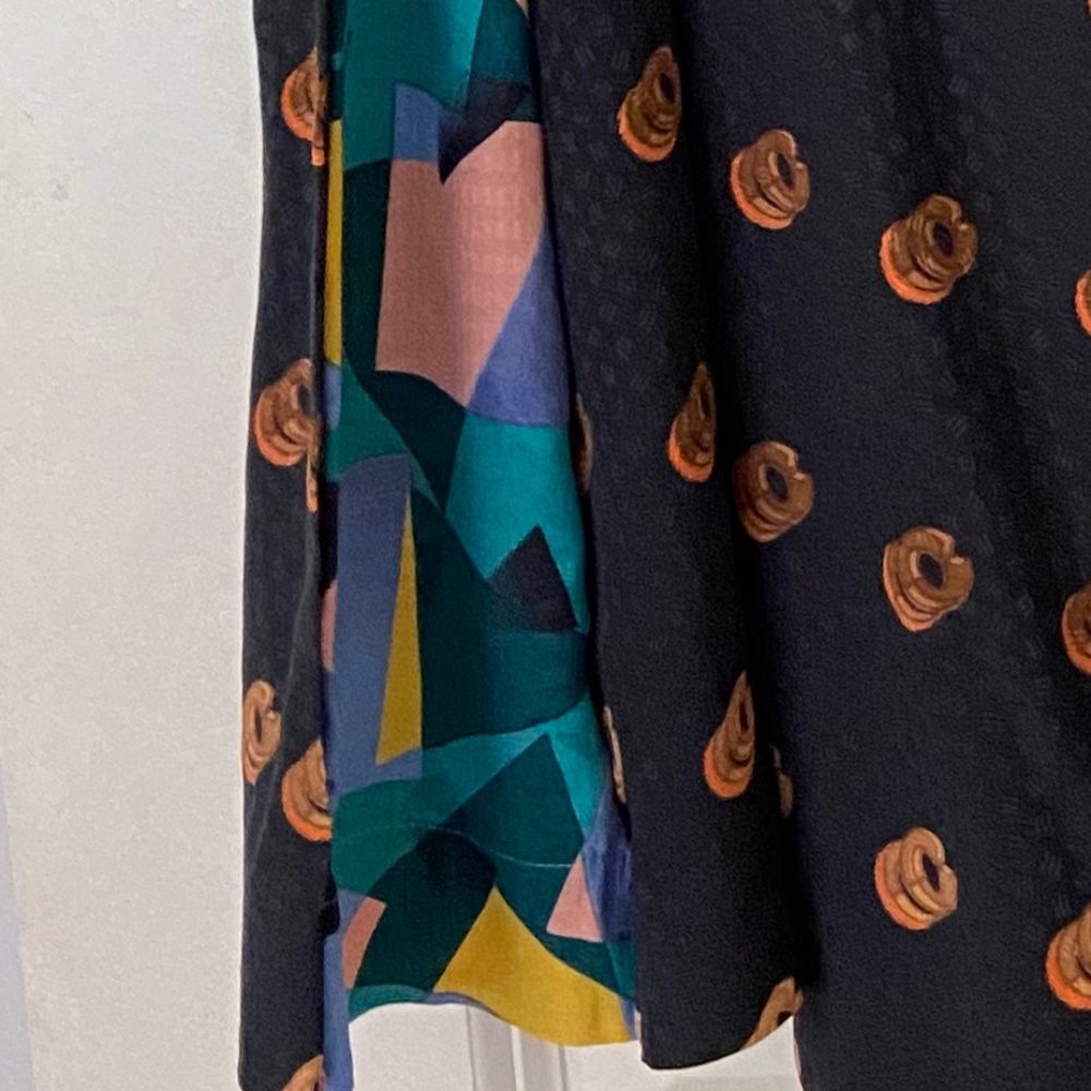 Coach silk skirt.